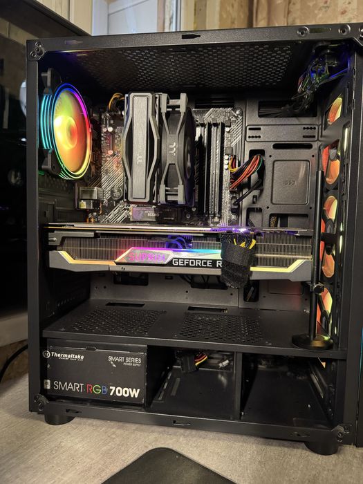 Игровой пк Ryzen 5 5600,RTX 3070 Suprim, B550, 32gb 3200mhz