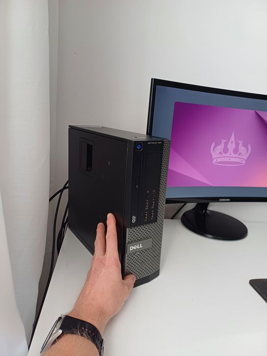 Komputer do pracy . Mini ale Mocny . W pełni sprawny PC faktura