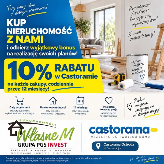 Sprzedam mieszkanie z garażem oraz ogrodem