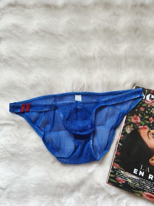 Bielizna męska siateczkowe majtki na specjalne okazje