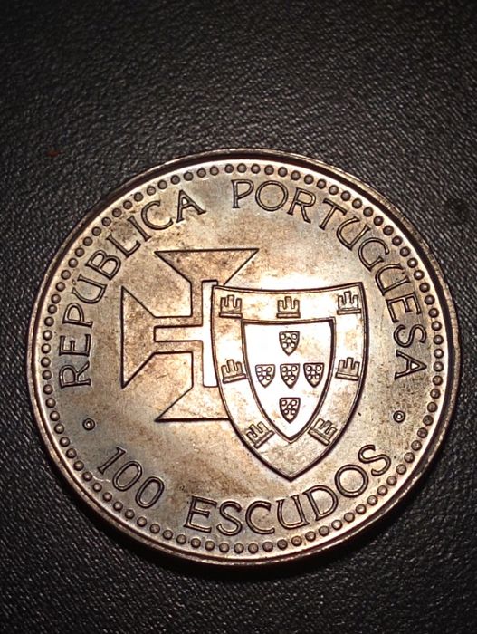100 escudos - Madeira  Porto Santo	Portugal	1989