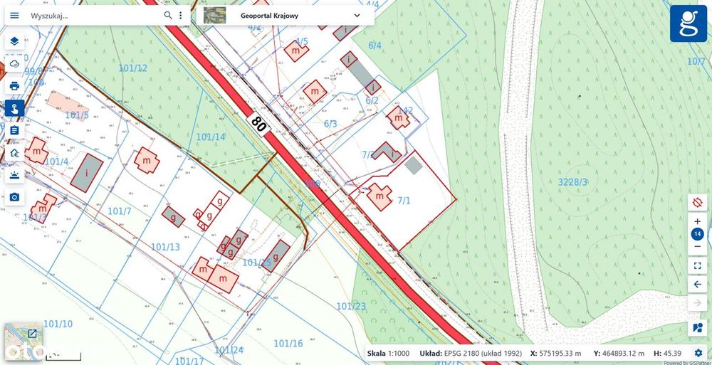 Dom w Rozgartach na dużej działce
