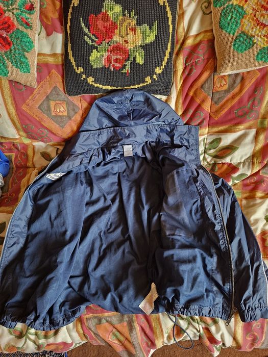 Granatowa Kurtka Przeciwdeszczowa Nike, rozmiar XL