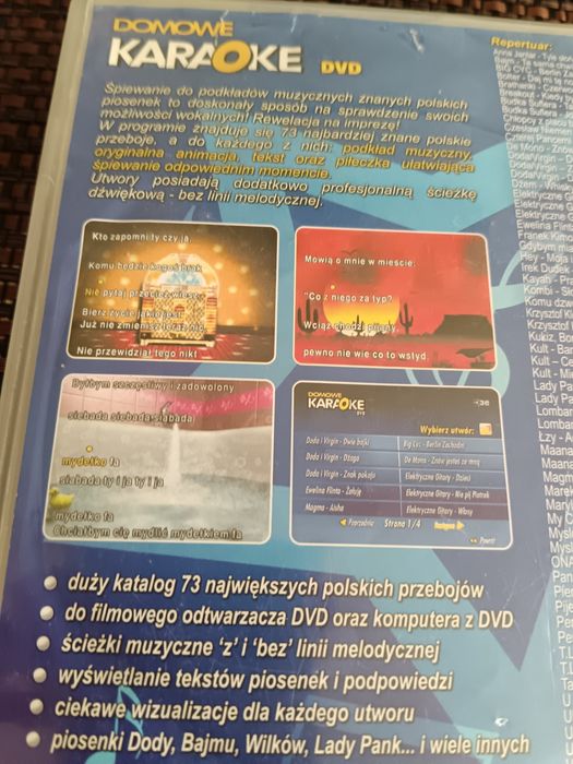 Domowe karaoke dvd