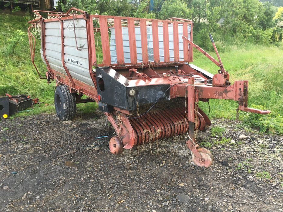 Części przyczepy samozbierającej sip jugosłowiańskiej pottinger