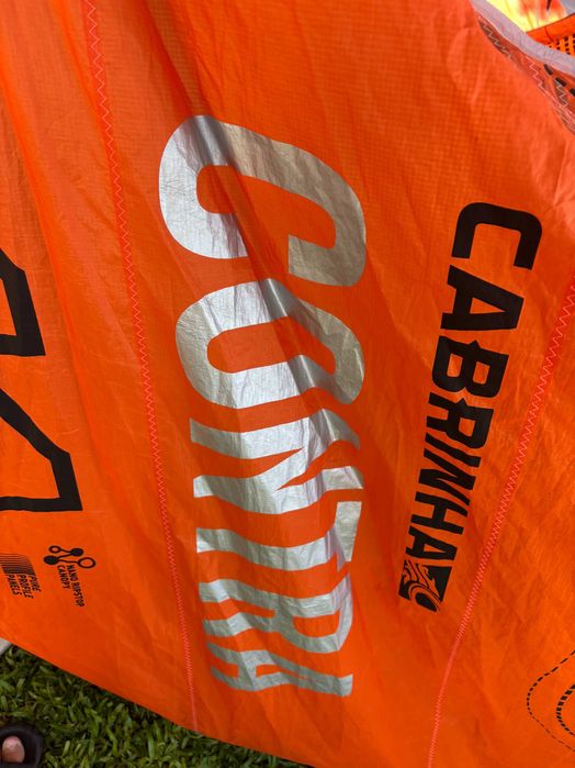 Kite single strut Cabrinha Contra 11m completo (com barra) impecável