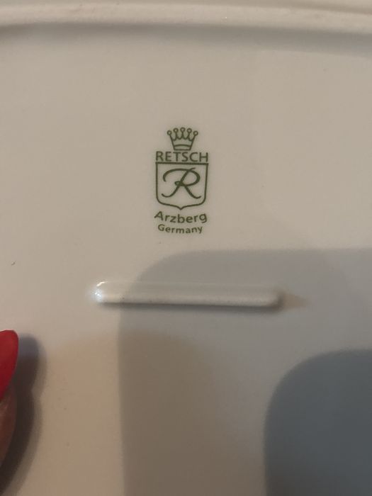 Maselniczka z porcelany