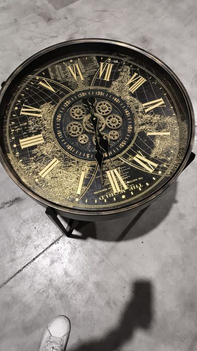 Mesa relógio de centro