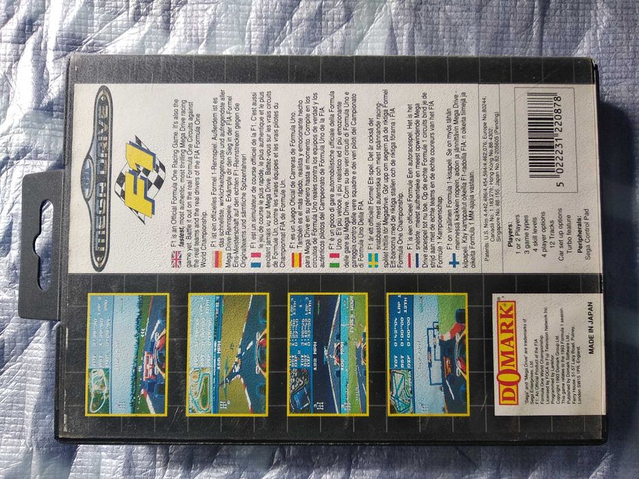 F1 para Mega Drive