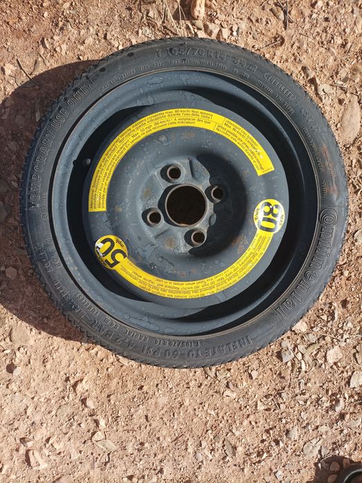 Roda suplente jante 14" 4x100