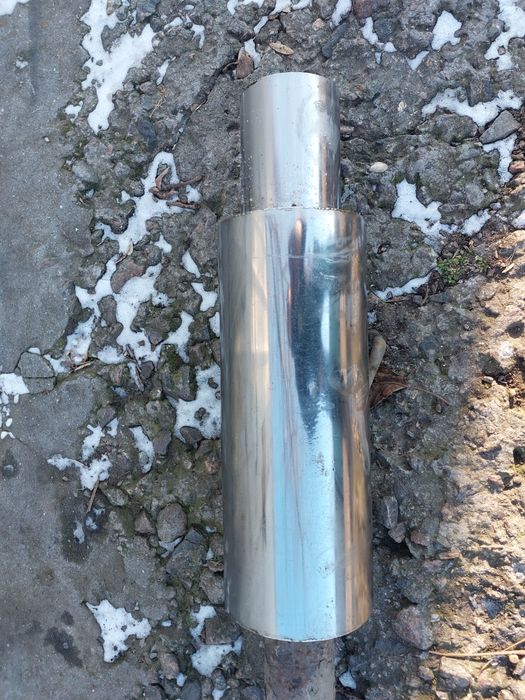 Прямоточный глушитель универсальный