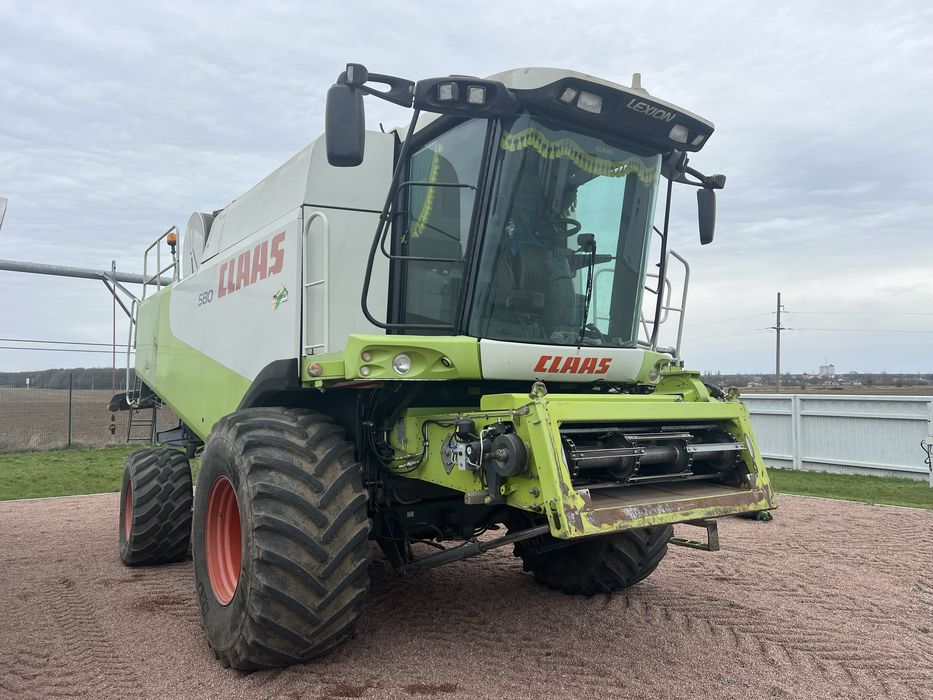 Claas Lexion 580 + Vario 9.1 m