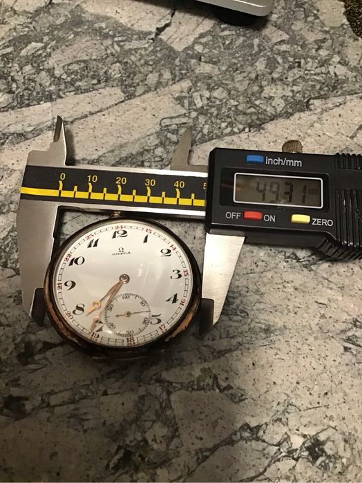 Zegarek kieszonkowy Omega srebrna próba 800