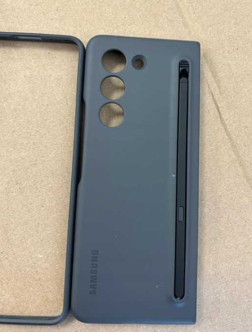 Plecki ochronne do Samsung Galaxy Z Fold5 – szare, elegancka ochrona
