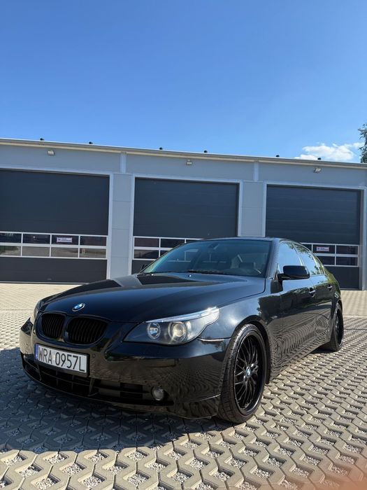 BMW Seria 5 BMW E60 525i 2.5 R6 M54B25 | Manual | Xenon | Szyberdach | Skóra | 19”