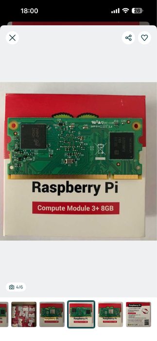 Raspberry Pi  Compute Module CM3+  8Gb мінікомпютер ( Arduino / Ardupilot/Pixhawk/Cube)