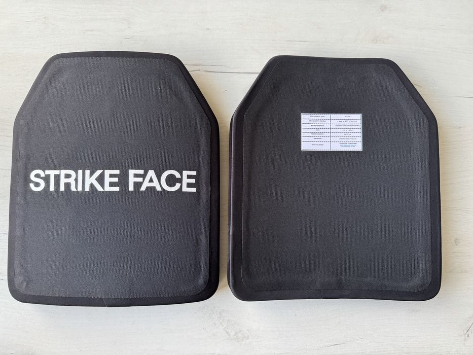 Кращі керамічні бронеплити STRIKE FACE Вʼєтнам вага 2,8кг. Максимальний клас захисту - 6 клас по ДСТУ.  Надаємо Сертифікати балістичних випробувань.