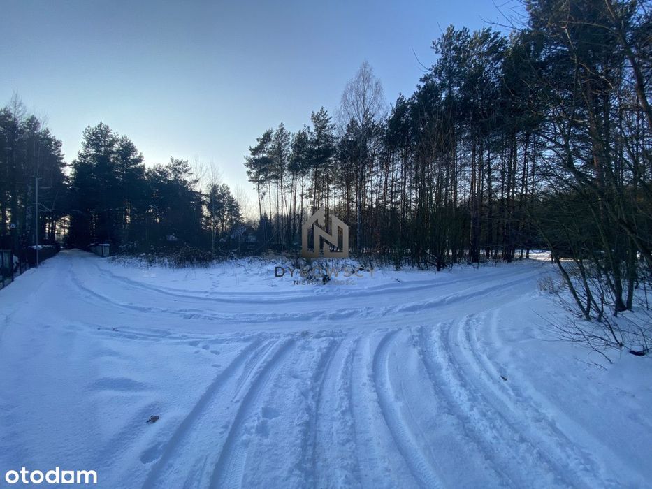 Działka pod lasem 1000m