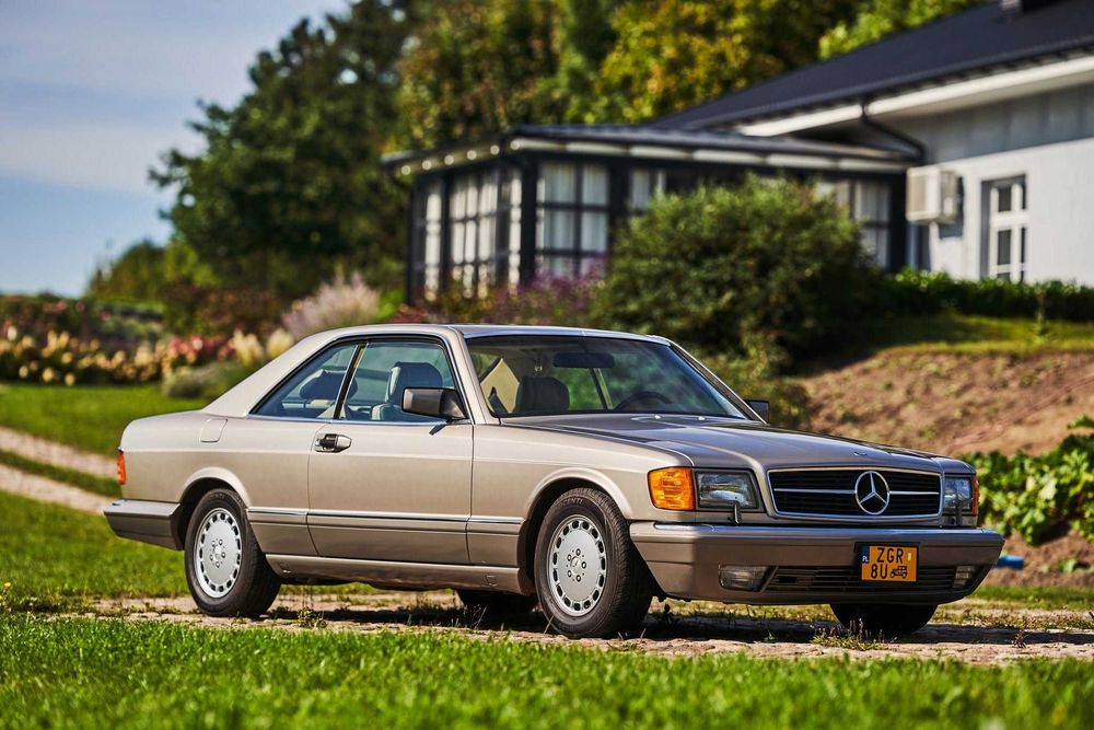 Mercedes c126 SEC 560 na wynajem