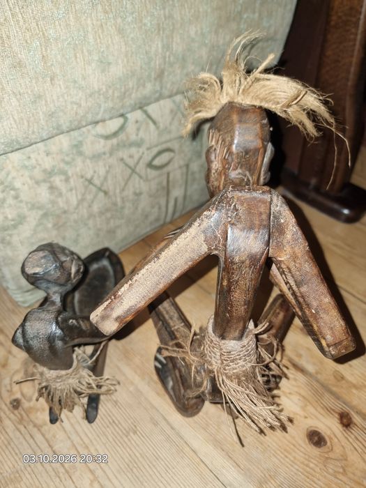 Figurki drewniane