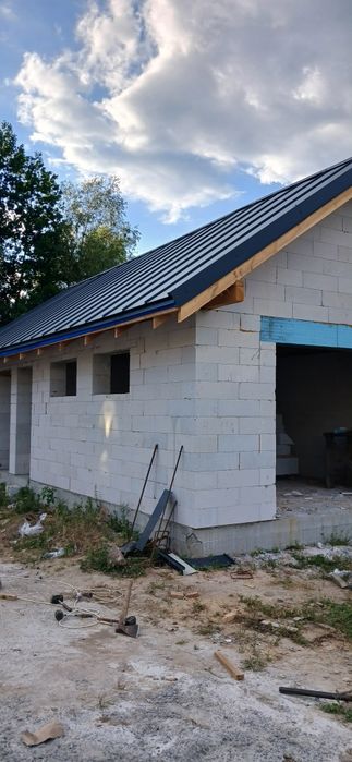 Будівельна бригада Строительная бригада Газоблок Фундамент Кровля Девольт