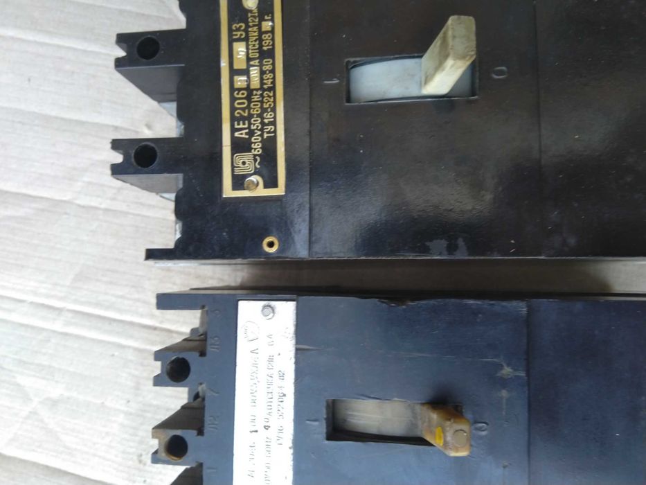 Продам електро автомати на 100А 380в.