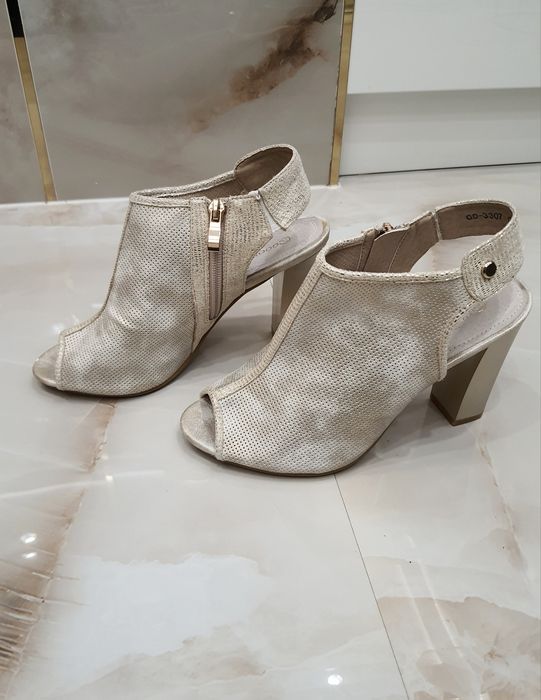 Botki peep toe Goodin rozm.37