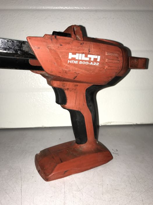 HILTI Dispensador de ancoragens quimicas a bateria HDE 500-A22