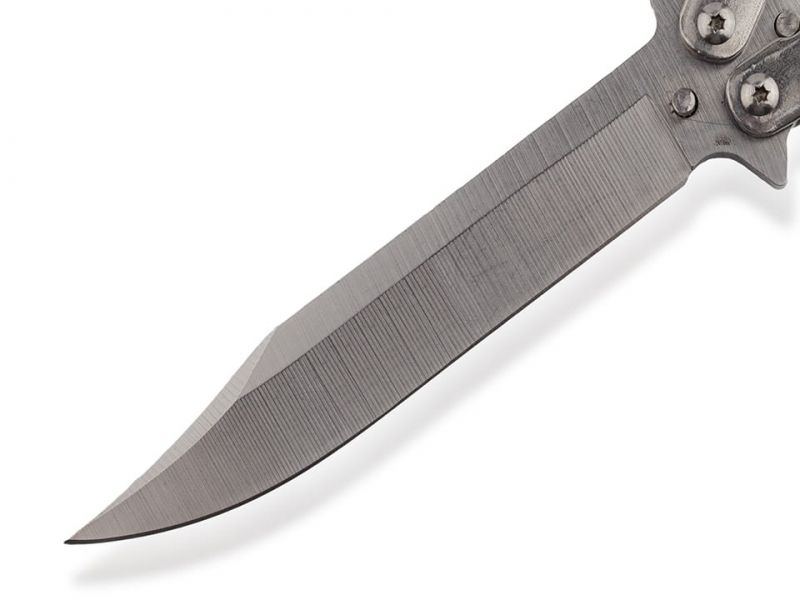 Nóż Motylek z klipsem BSH N-498L, nóż EDC