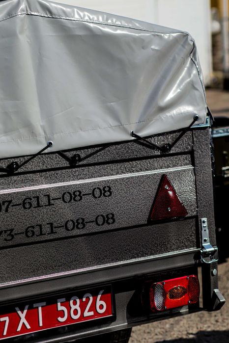 Одновісний причіп "Olta-trailers 303", розмір 2000*1320*450 мм. ЦІНА ВКАЗАНА БЕЗ КОЛЕС ТА ТЕНТУ!