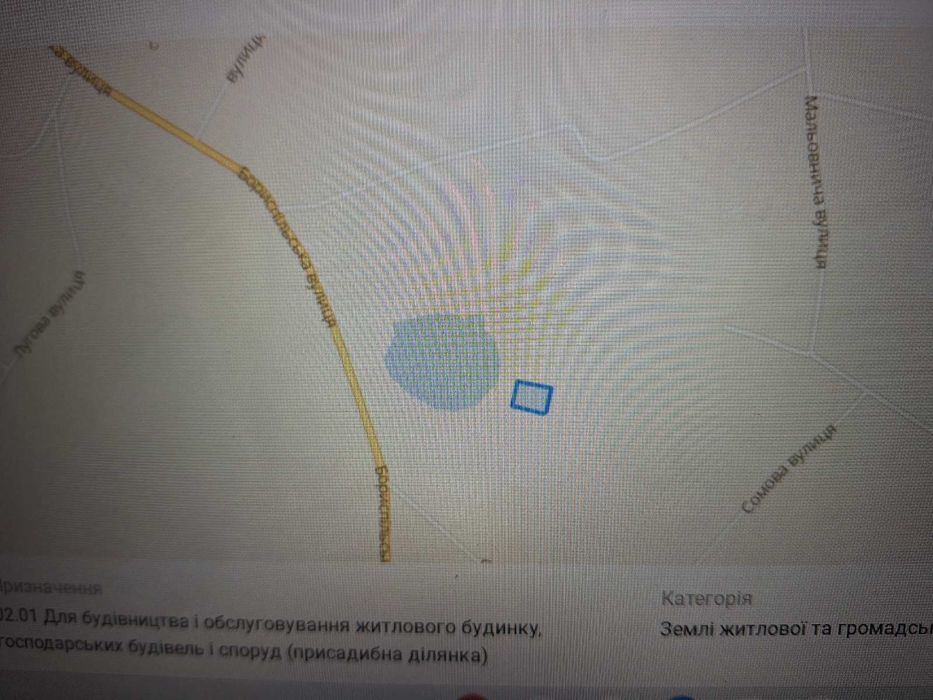 Земельна ділянка Требухів