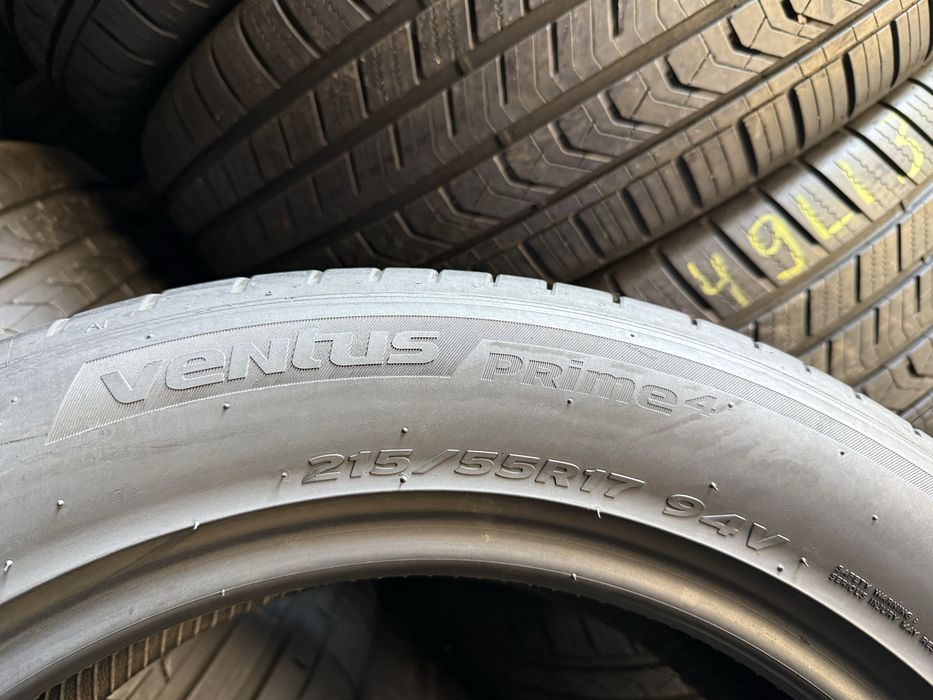 Літні шини 215/55 R17 Hankook Ventus Prime 4 4шт. 7мм 2024