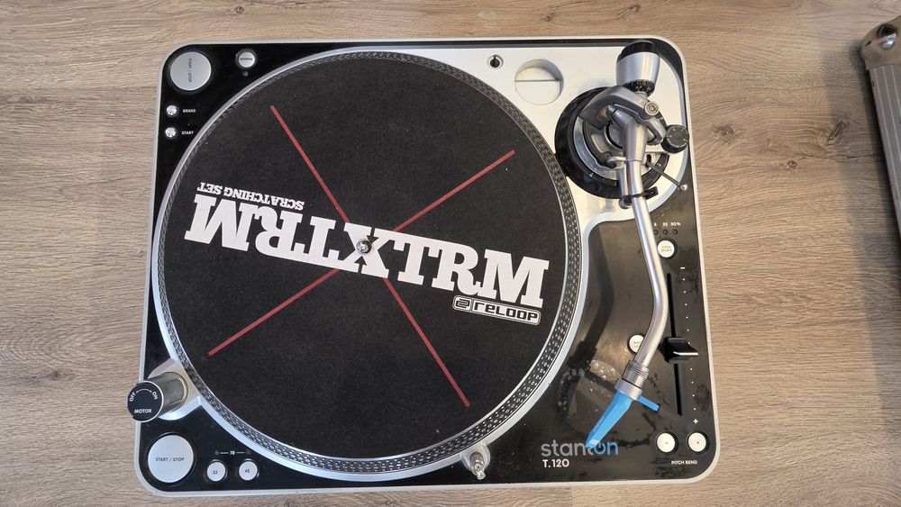 Gramofon Stanton 120T + System Reloop Concorde Blue + Case. Dobra cena!!