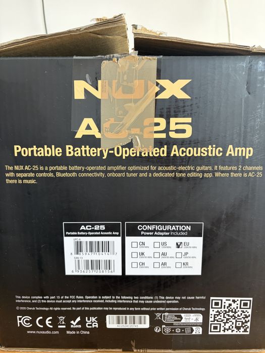 Amplificador acústico usado NUX AC-25