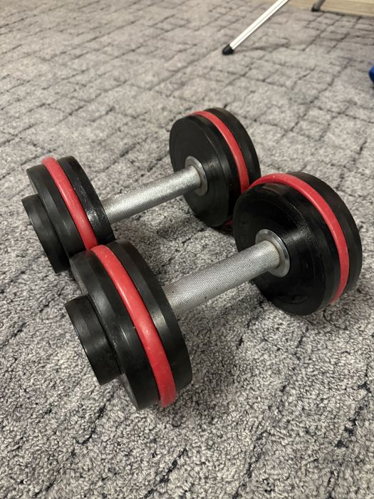 Гантелі якісні по 8.5 кг без покоджень в гарному стані розбірні