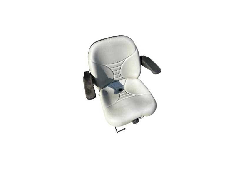 Milsco V5300 Fotel siedzenie szare do maszyn budowlanych, wózków