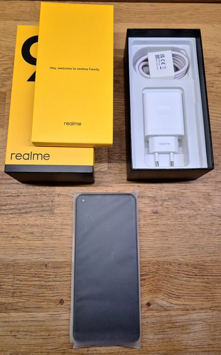 Realme 9 8/128GB Amoled 90Hz Display Smartfony Bialy