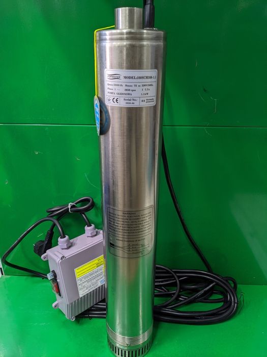 Насос  с нижним забором воды 100 SCM 308-1.1. Погружной глубинный