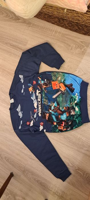 Bluza minecraft dla fana   134/140 nowa