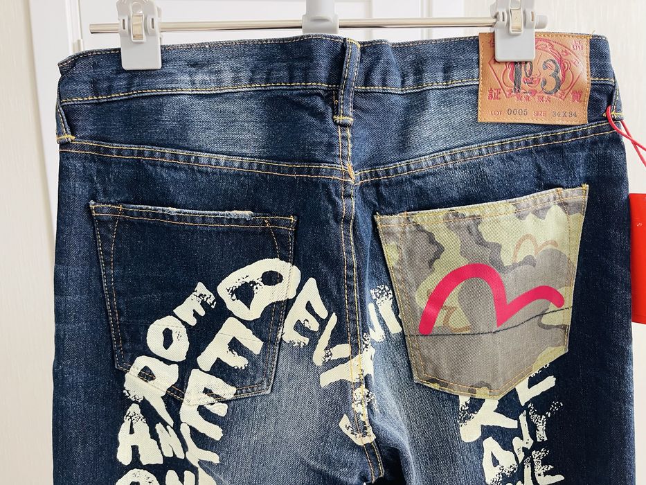 Чоловічі джинси Evisu, нові