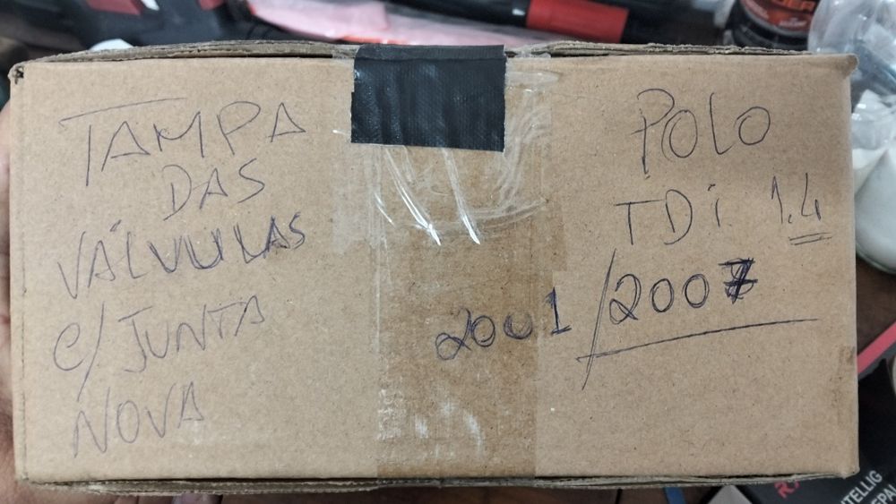 Tampa das valvulas