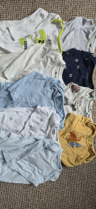 10x body niemowlęce 74 z długim rekawem