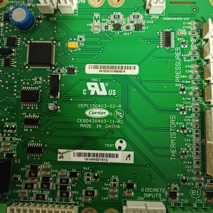 Carrier Chiller Main Board64310017758978121