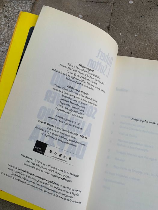 Como Sobreviver a um Filho da P*ta (1ª Edição) de Robert I. Sutton