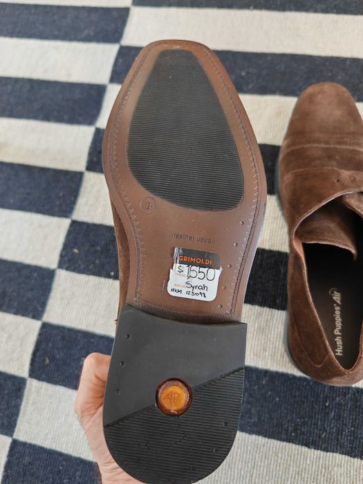 Sapatos Camurça Hush Puppies Novos Elegantes