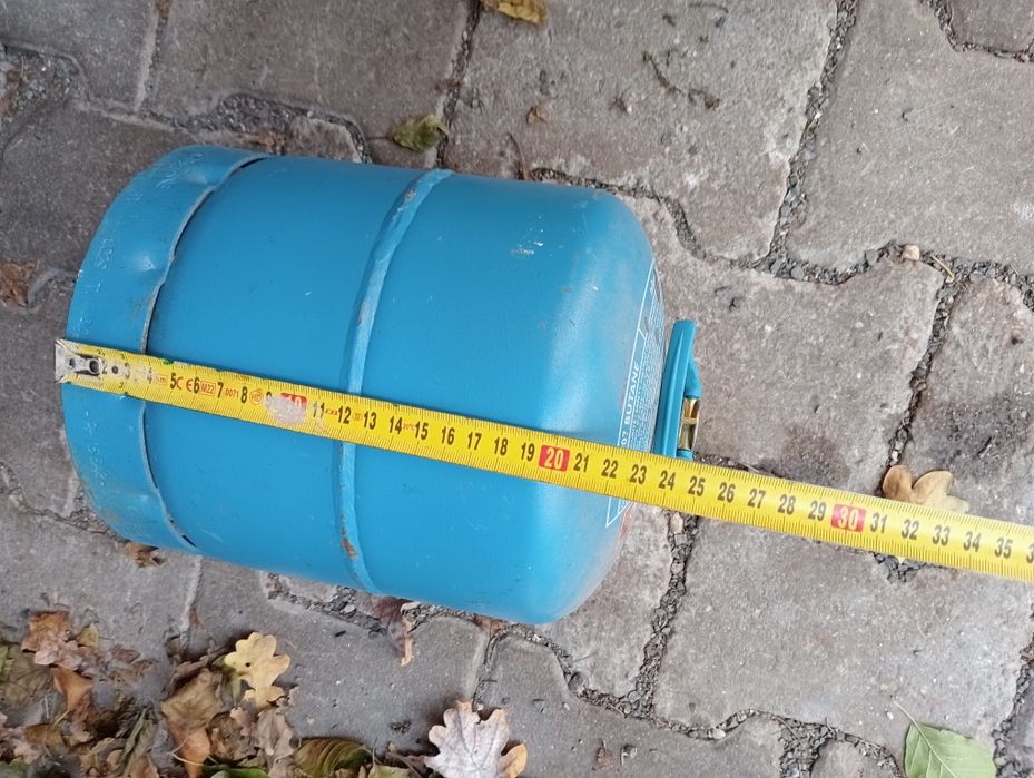 Butla z gazem na gaz