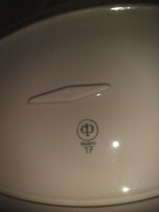 półmiski i misa firma Colditz lata PRL