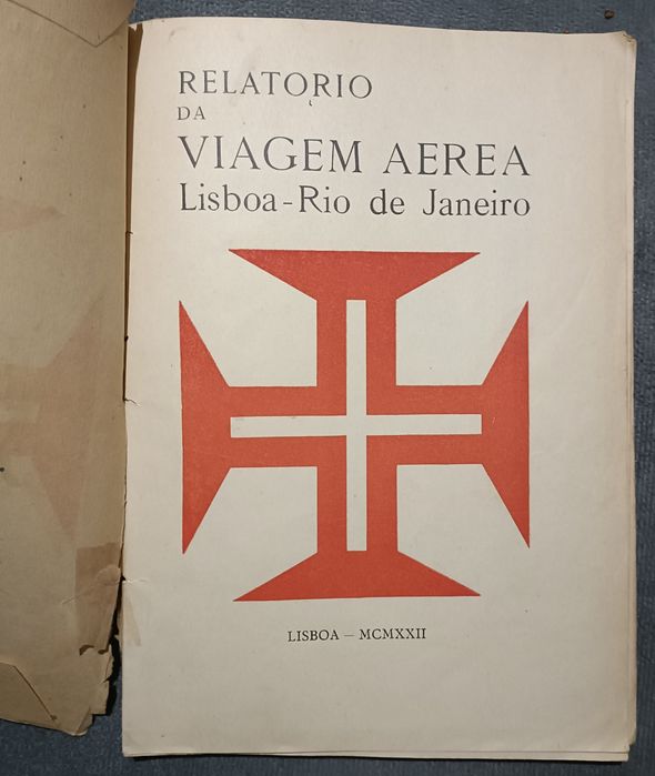 Revista Aeronáutica - VIAGEM AEREA: Lisboa - Rio de Janeiro, 1922