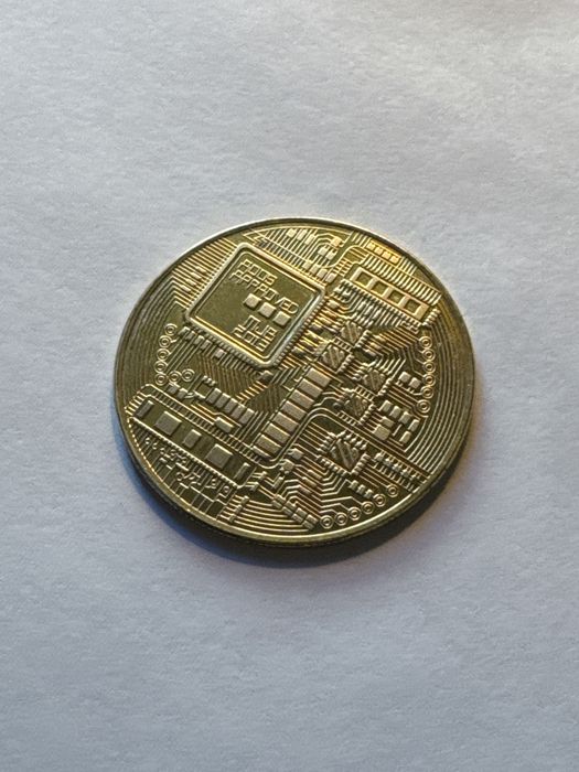 Moeda Comemorativa Bitcoin