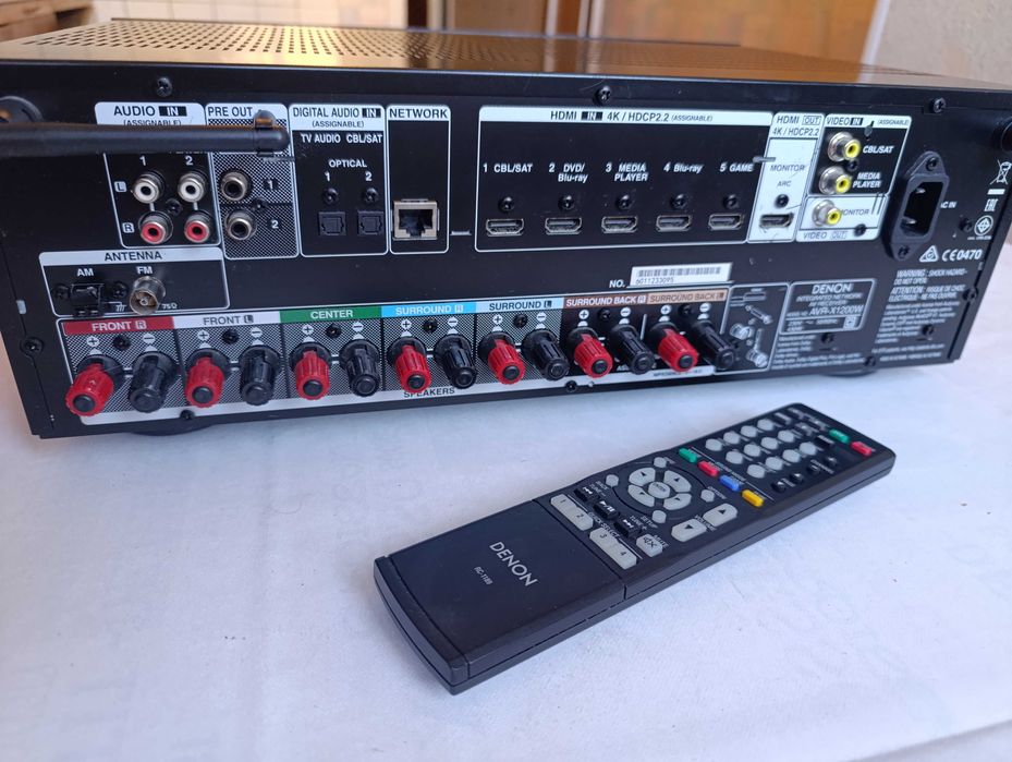 Ресивер Denon AVR-X1200W • 7.2